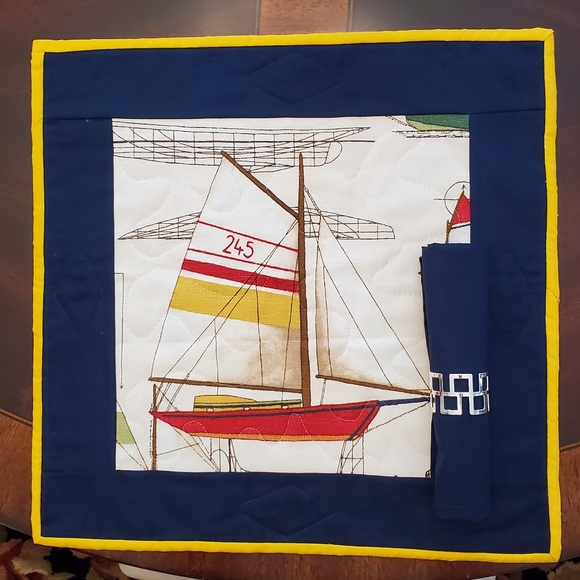 HAND CRAFTED. SHIP AHOY!!  -  24 piece Place Setting - Picture 3 of 4